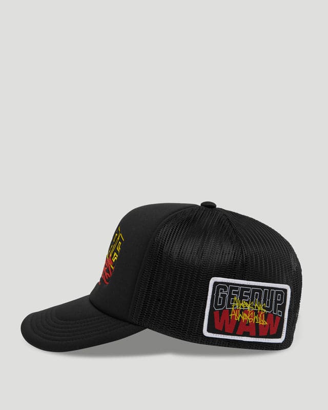 Geedup x WAW Trucker Hat Black