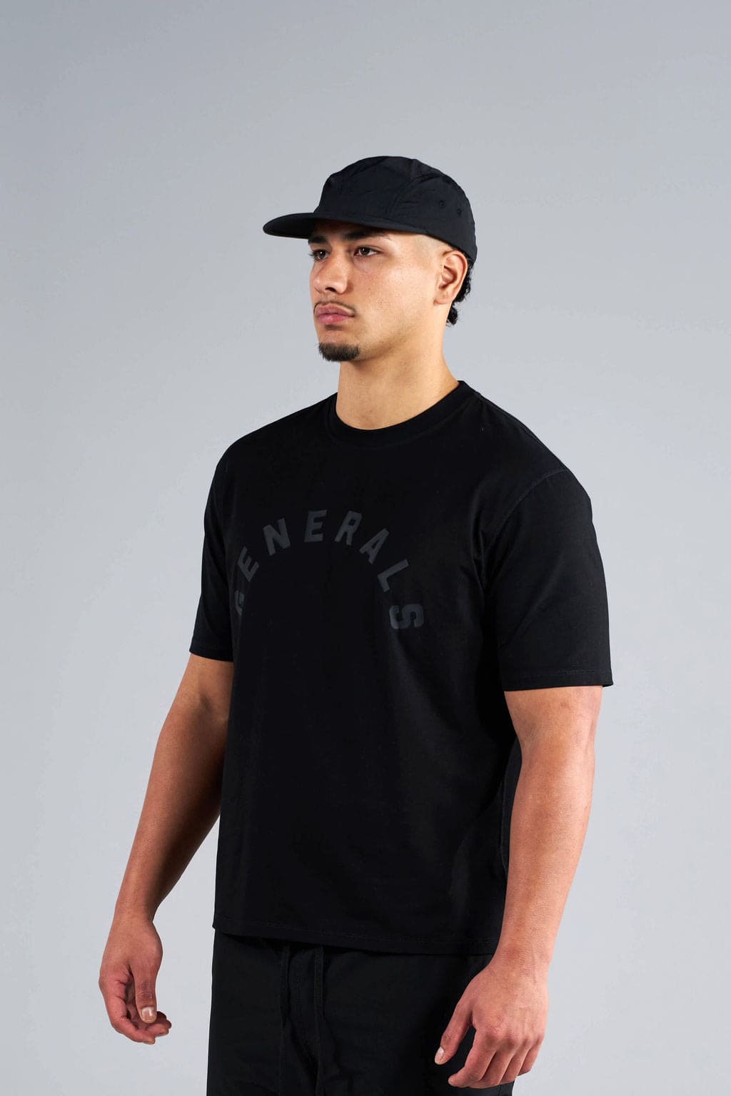 Generals 5 Panel Hat Jet Black