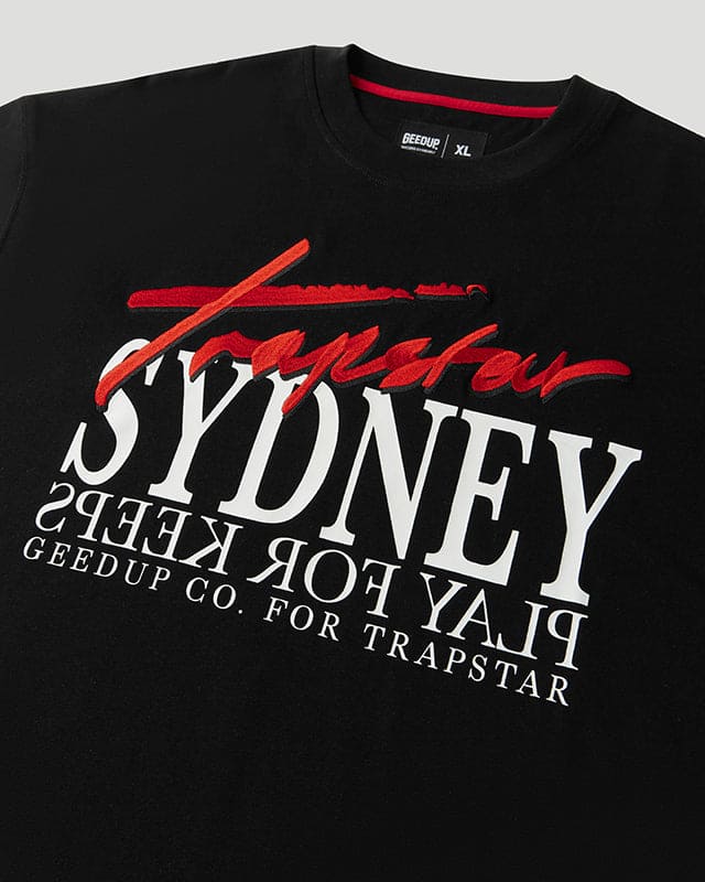 Sydney x Trapstar Secret T-Shirt Black