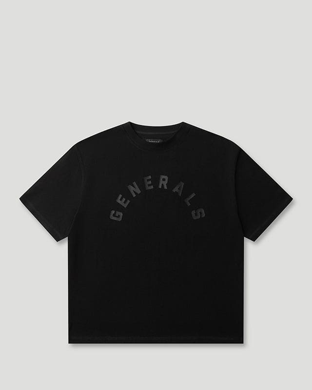 Generals Oversize T-Shirt Jet Black