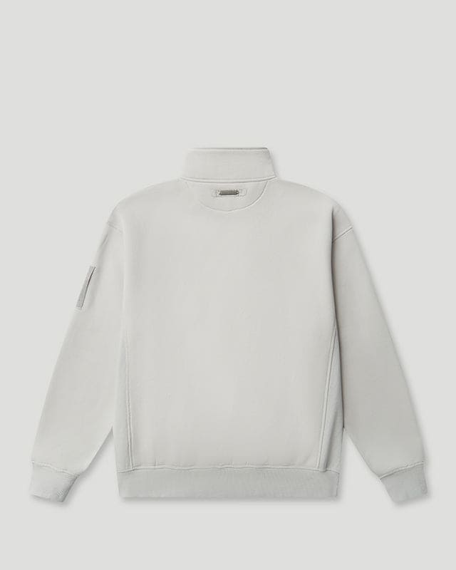 Generals Oversized Qtr Zip Nimbus Cloud