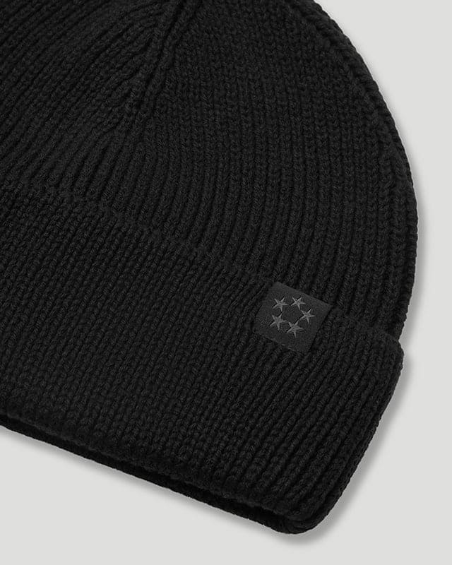 Generals Ribbed Beanie Jet Black