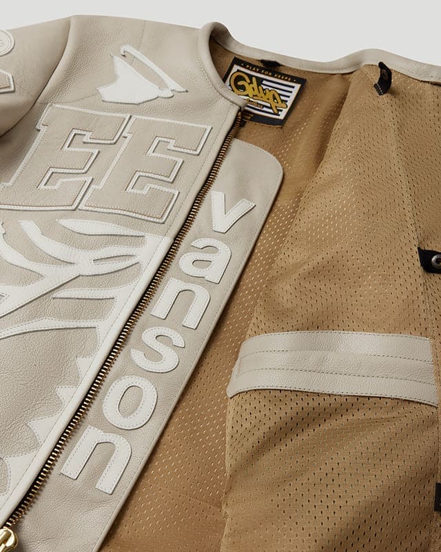 Geedup x Vanson Bones Jacket Bone/White