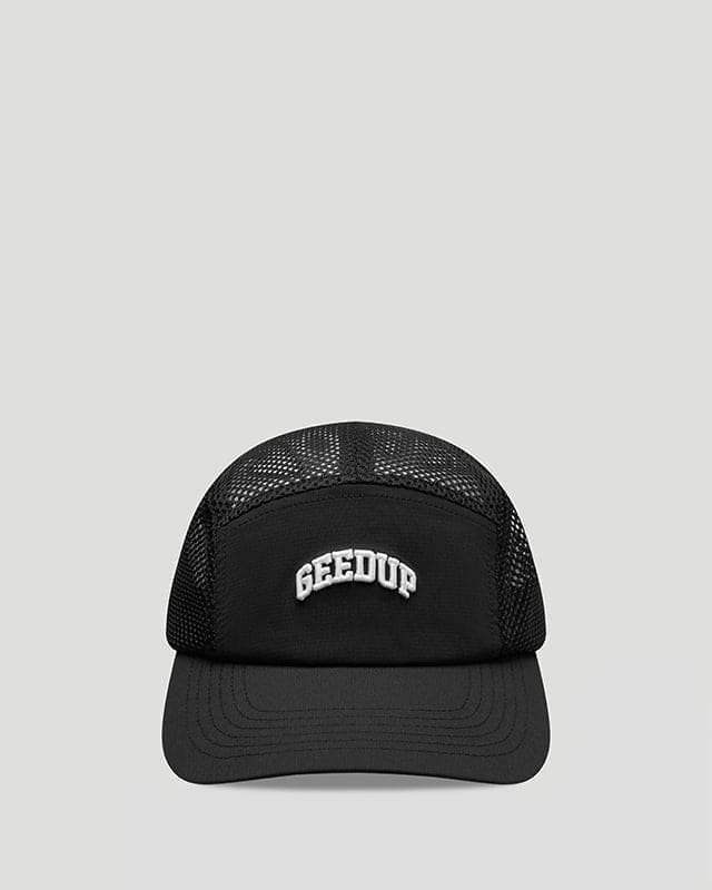 Team Logo Mesh Hat Black