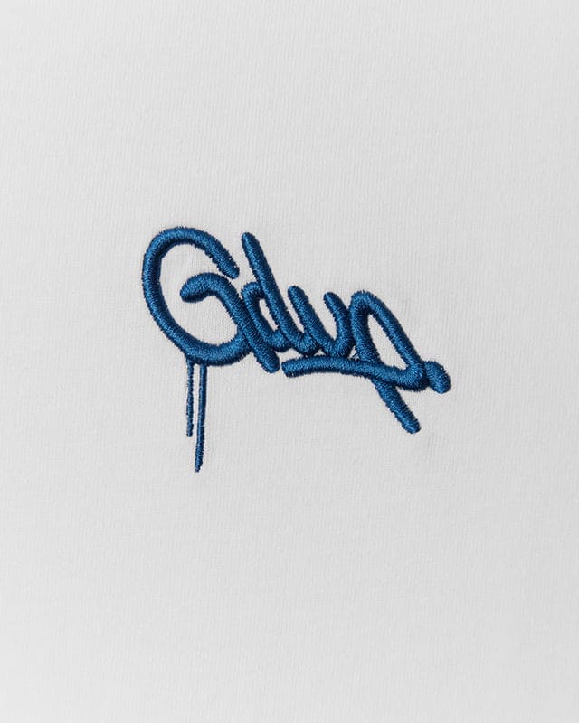 Micro Handstyle T-Shirt White/Blue